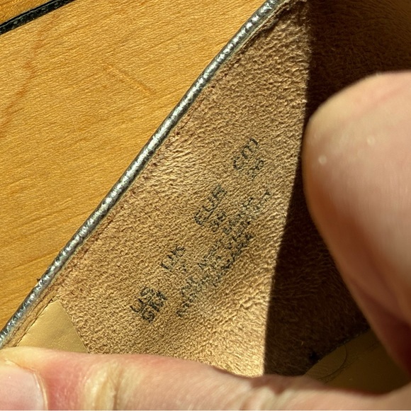 Naturalizer Silver Women's D’Orsay Flats Size 9 - Picture 9 of 10